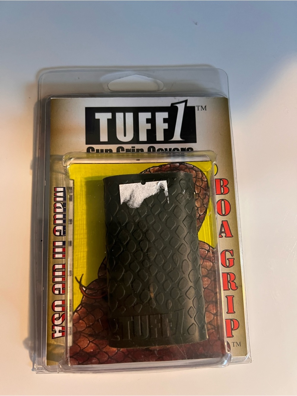 Tuff1 Black Boa Grip Gun Grip Sleeve